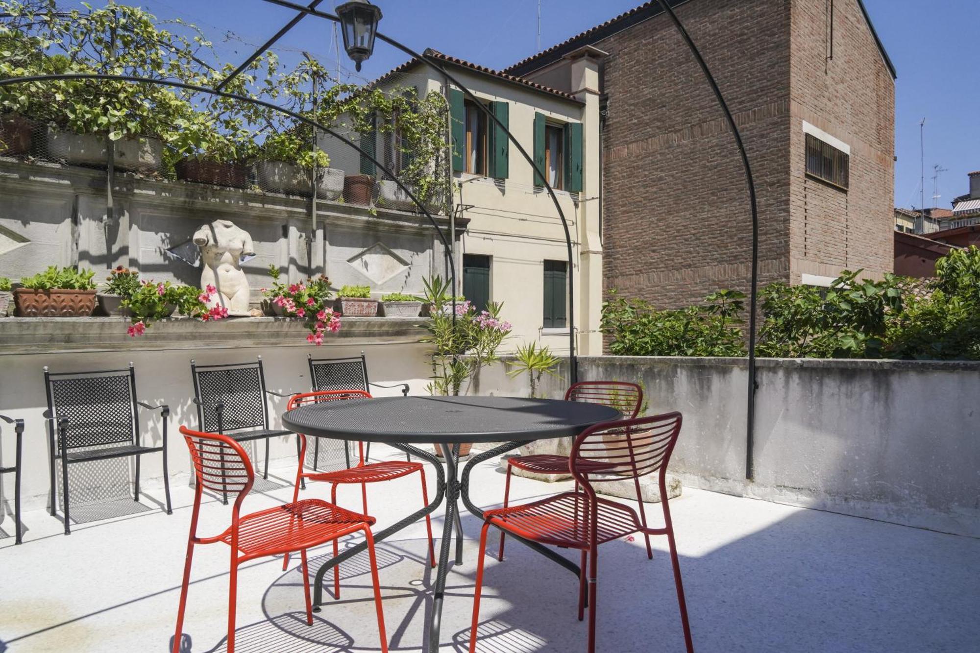 Family Apartment With Terrace Venedig Eksteriør billede